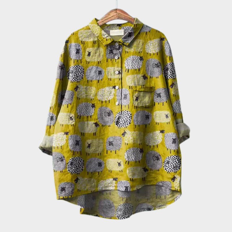 Tallie - Relaxed Printed Blouse