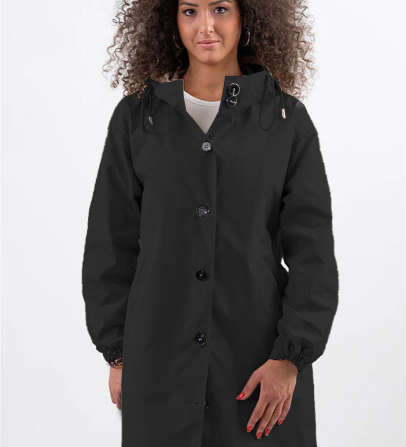 BARBARA™ | Oversized Water-Resistant Windbreaker