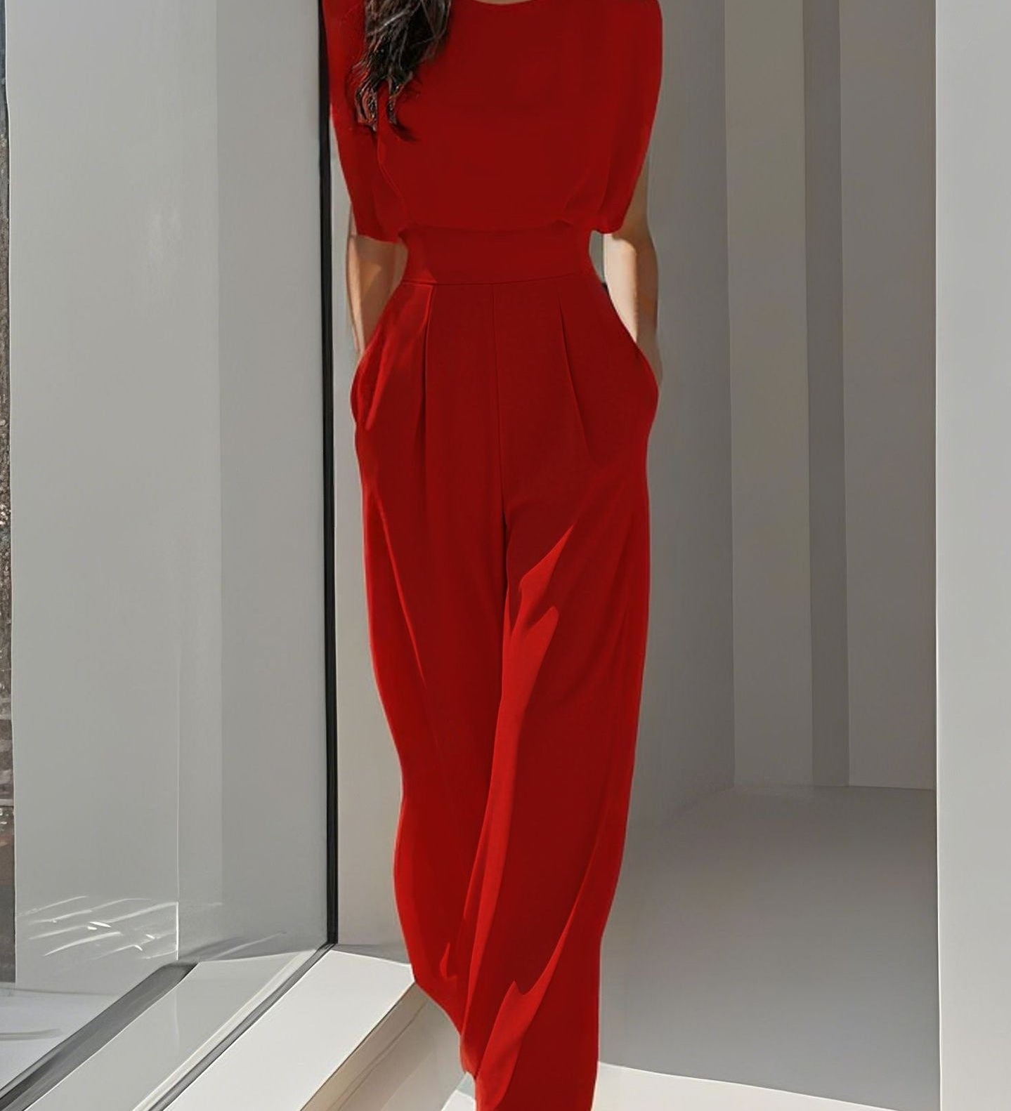 PAQUITA™ - Elegant Sleeveless Summer Jumpsuit