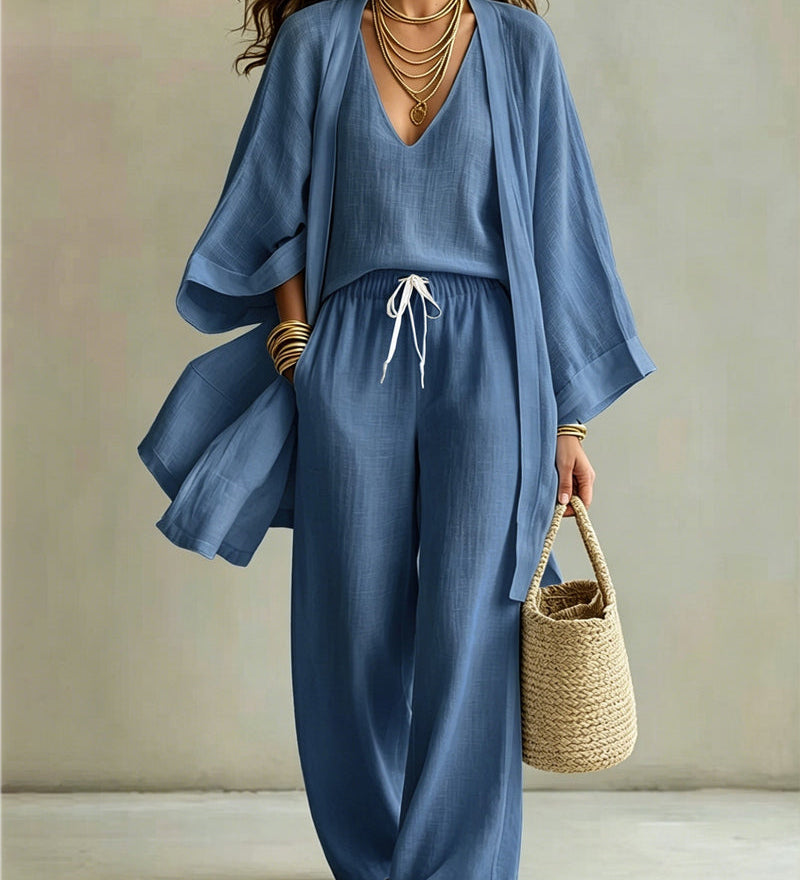 ISOLA | Linen Three-Piece Set